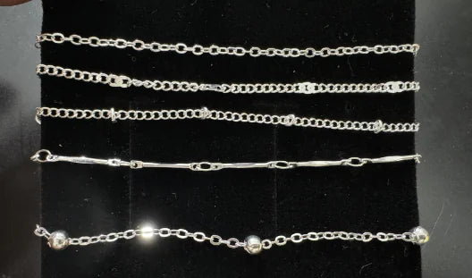 5pcs Women’s Summer Beaded Anklet Set for Beach Fashion